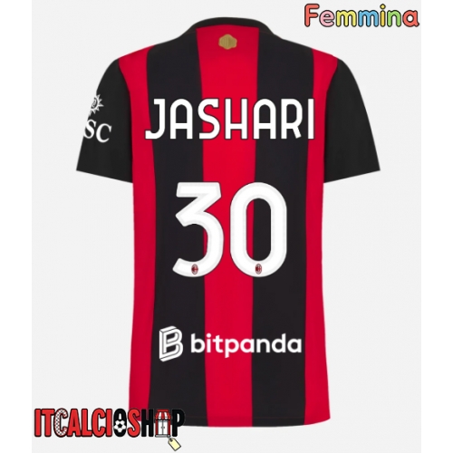 AC Milan Ardon Jashari #30 Prima Maglia Femmina 2026-27 Manica Corta